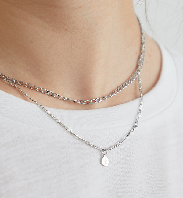  「【GOLDY(ゴールディ)】2連ミニコインスライドネックレス」|ブローチ・コサージュ|