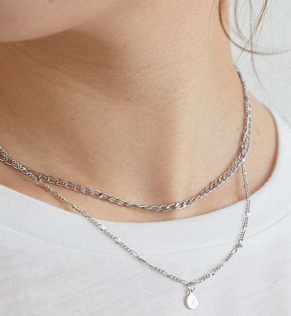  「【GOLDY(ゴールディ)】2連ミニコインスライドネックレス」|ブローチ・コサージュ|