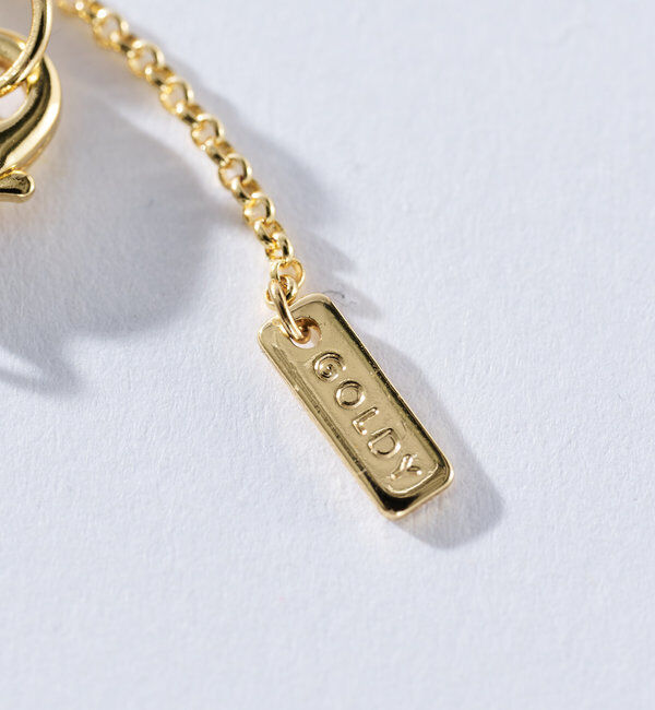  「【GOLDY(ゴールディ)】デザインチェーン2連ネックレス」|ブローチ・コサージュ|