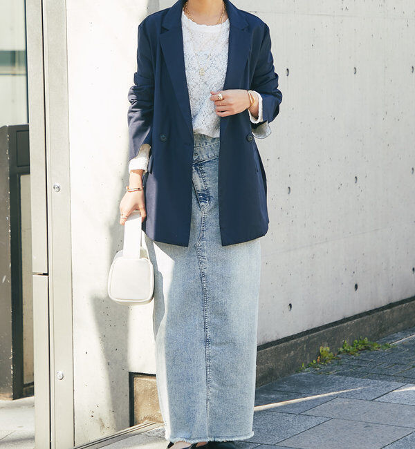  「フラワーレースカットソー」|Tシャツ・カットソー|