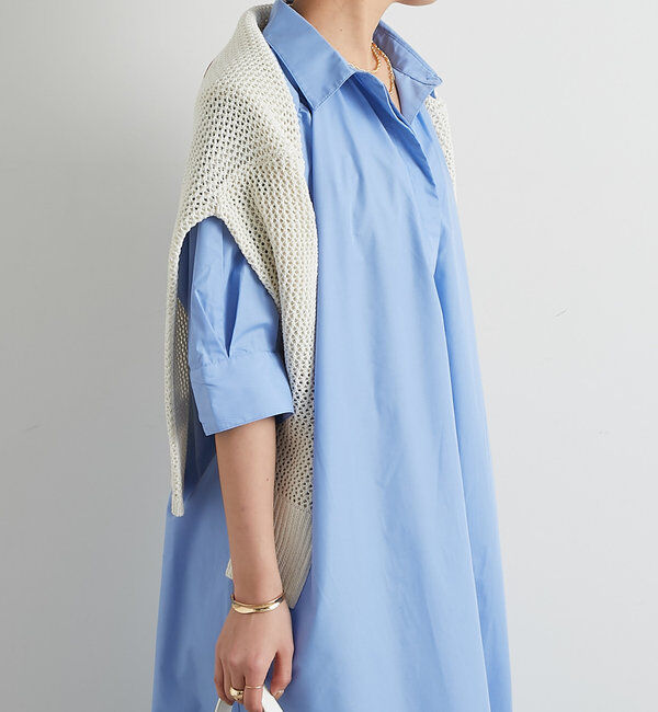  「《新色追加》スキッパーシャツワンピース」|その他|