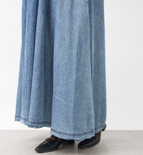  「ノースリーブタックジップワンピース」|その他|