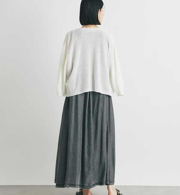  「ノースリーブタックジップワンピース」|その他|