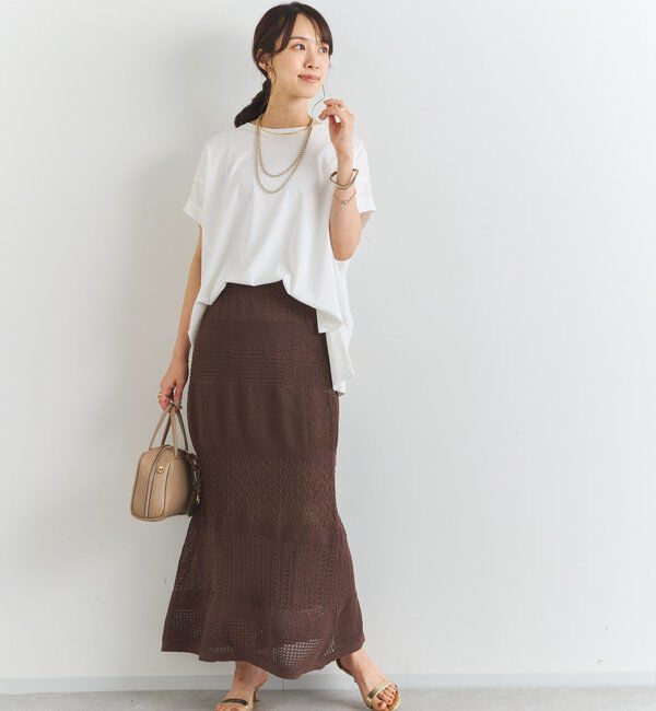  「《着回し力抜群》シルケットワイドTシャツ」|Tシャツ・カットソー|