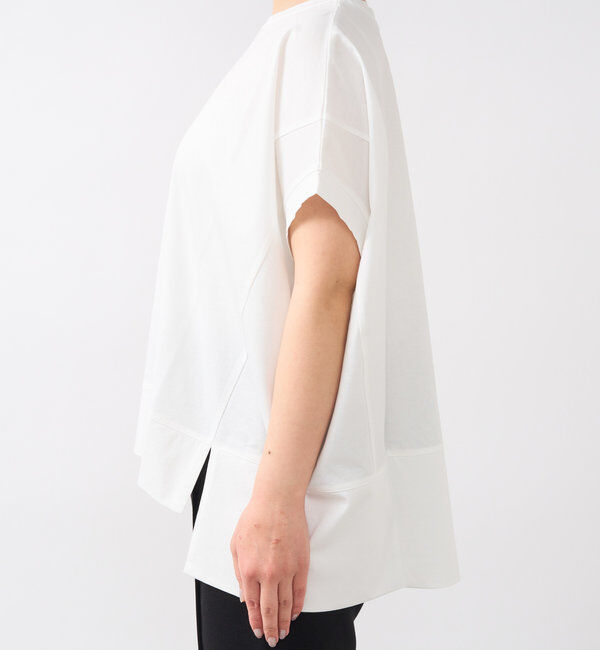  「《着回し力抜群》シルケットワイドTシャツ」|Tシャツ・カットソー|