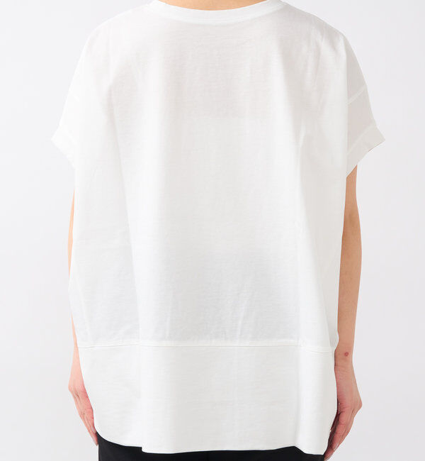  「《着回し力抜群》シルケットワイドTシャツ」|Tシャツ・カットソー|