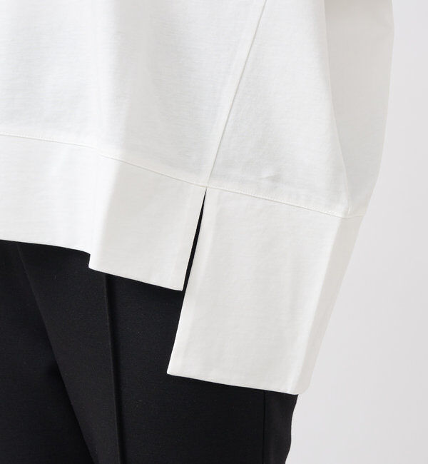  「《着回し力抜群》シルケットワイドTシャツ」|Tシャツ・カットソー|