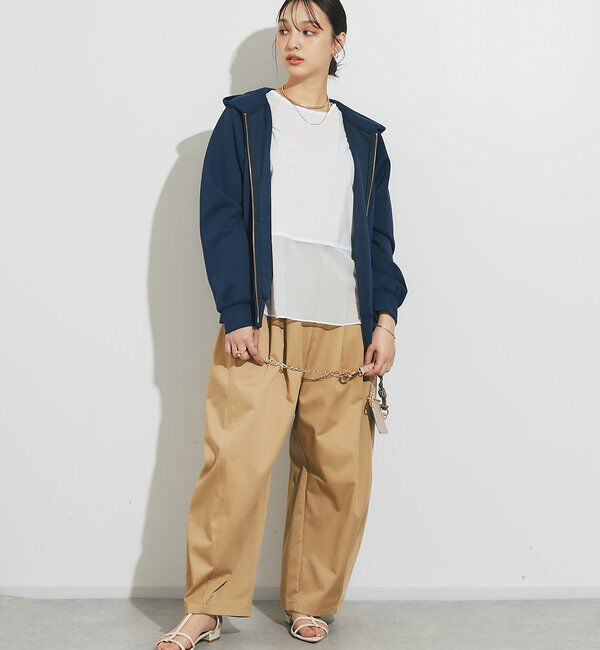  「裾シアータンク」|シャツ・ブラウス|