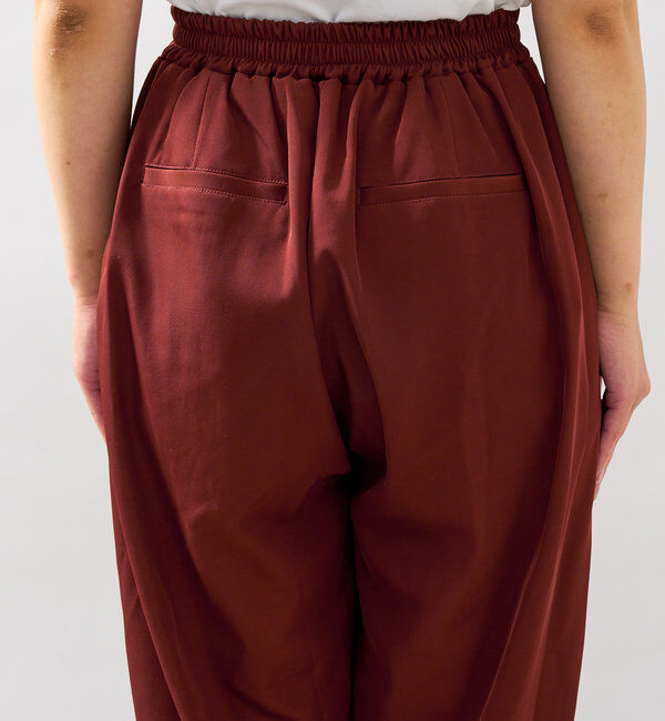  「《美シルエット・楽な履き心地》2タックワイドパンツ」|その他|