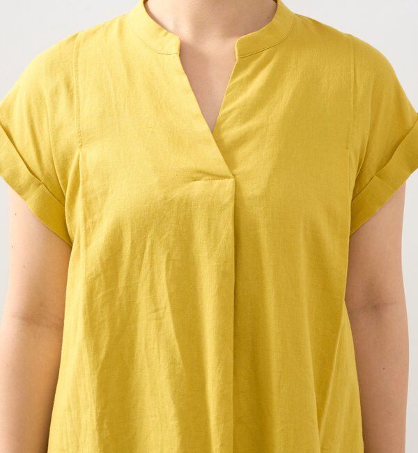  「《１枚で涼しく》レーヨン麻ポプリンワンピース」|その他|