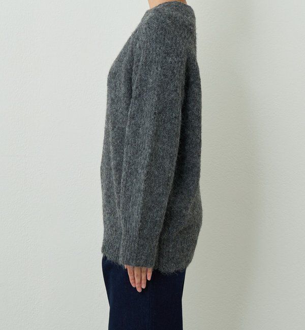  「《ふんわり暖か》アルパカタッチラグランニット」|ニット・セーター|