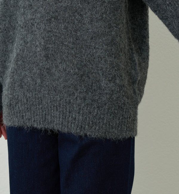  「《ふんわり暖か》アルパカタッチラグランニット」|ニット・セーター|