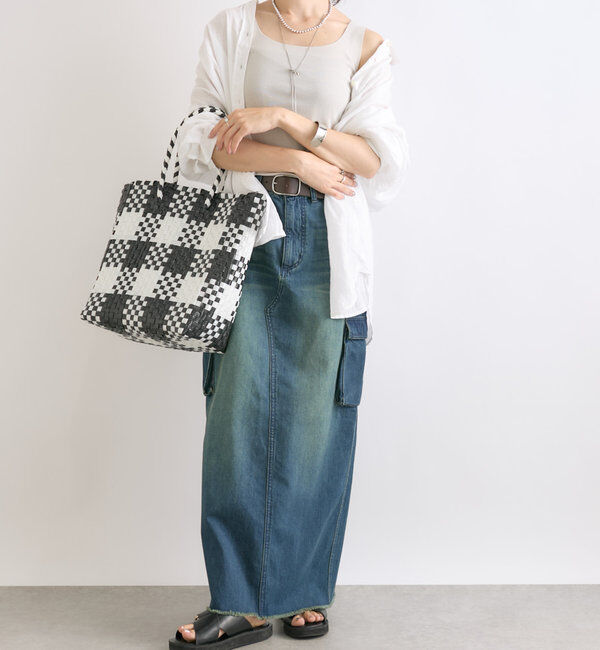  「【RIVE DROITE 名品インナー】シームレスタンク」|キャミソール|