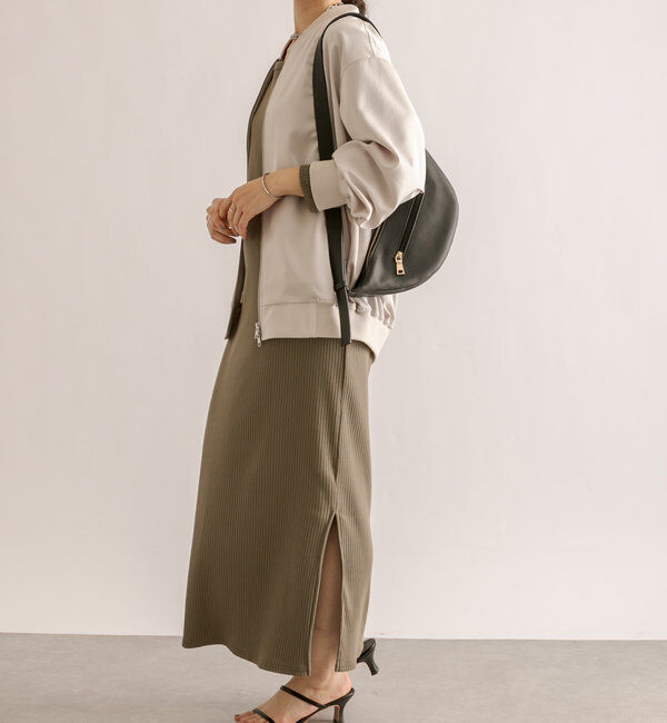  「【上品デザイン】カーブボディバッグ」|クラッチバッグ|