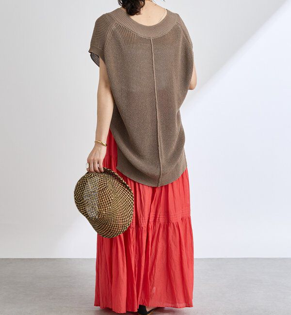  「【名品リバイバル/5色展開】コットンワッシャープリーツスカート」|スカート|