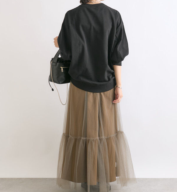  「【両面着れる】タフタリバーシブルスカート」|スカート|