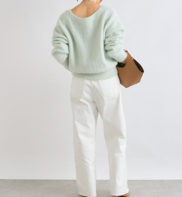  「【やわらかな肌触り】ファーヤーン2WAYニット」|ニット・セーター|