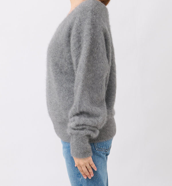  「【やわらかな肌触り】ファーヤーン2WAYニット」|ニット・セーター|