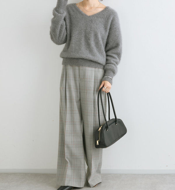  「【やわらかな肌触り】ファーヤーン2WAYニット」|ニット・セーター|