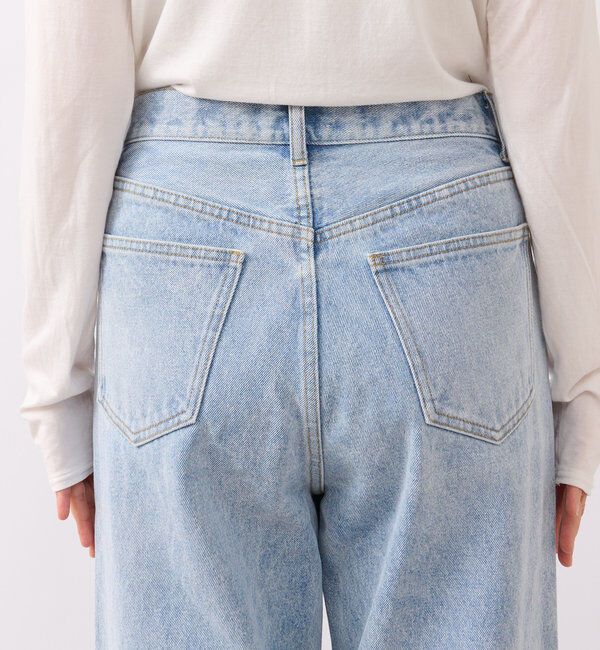  「【MONN.:.(モン)】neat wide DENIM」|デニム|