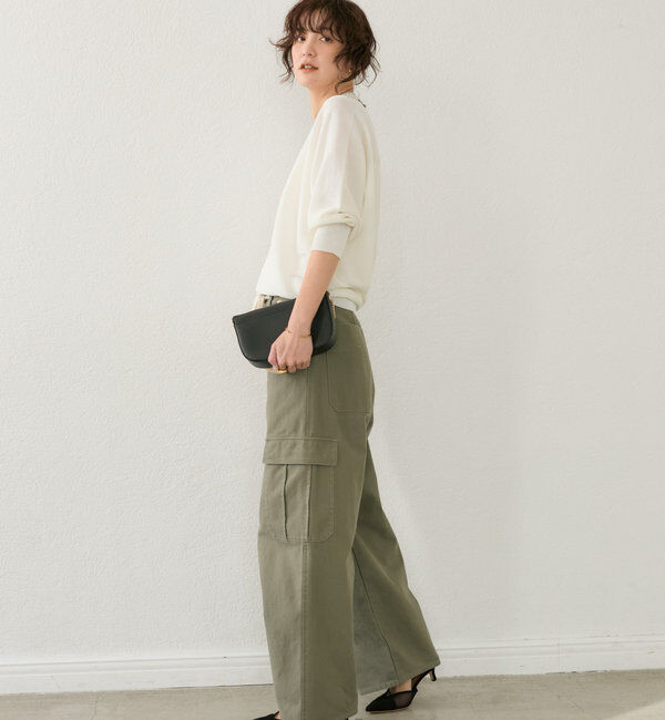  「【キレイ見え◎】ライトギマバックボリュームニット」|ニット・セーター|