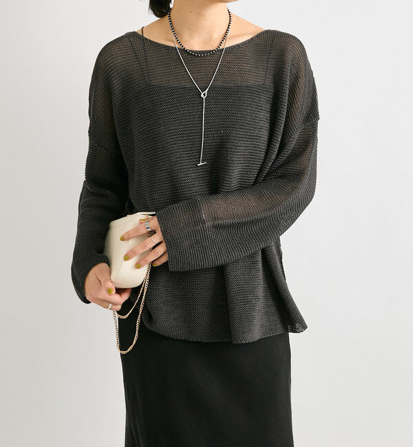  「【首元に存在感をプラス】ボールショートネックレス」|リング|