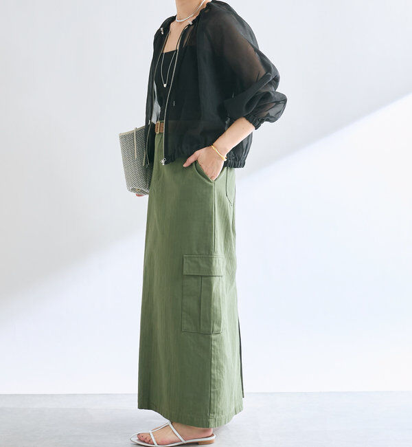  「【軽やかな着心地】ソフトオーガンジーZIPブルゾン」|ブルゾン・スタジャン|