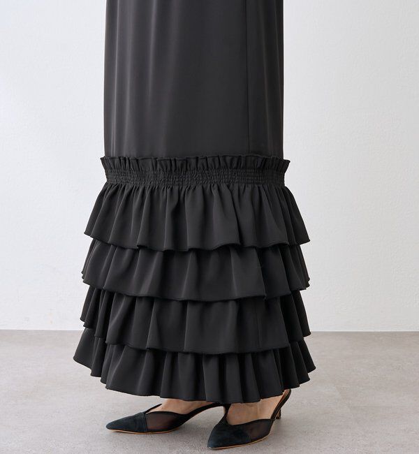  「【着映え◎】フリルタイトスカート」|スカート|