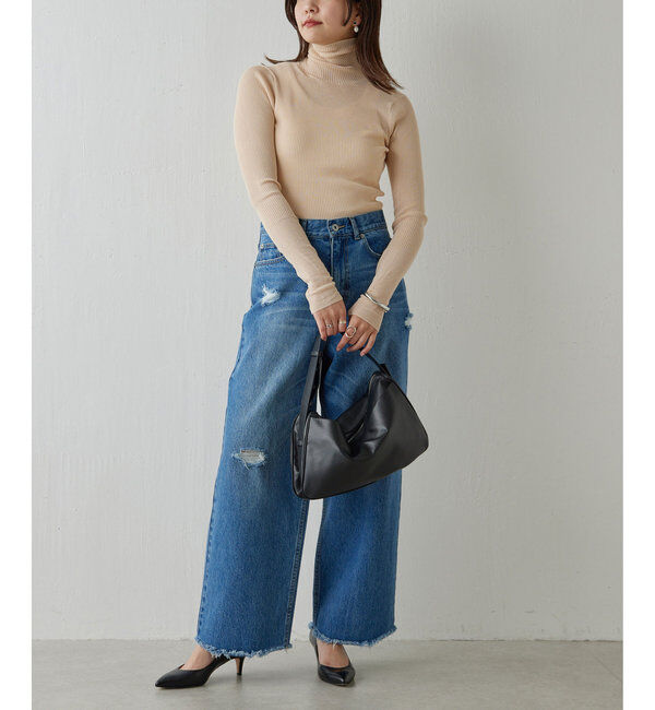 2.718「【2.718】ソフトスクエアショルダーバッグ」|トートバッグ|