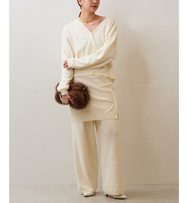  「【セットアップ対応】ニットカーディガン」|ニット・セーター|