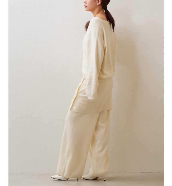  「【セットアップ対応】ニットカーディガン」|ニット・セーター|