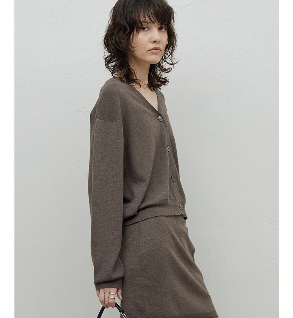  「【セットアップ対応】ニットカーディガン」|ニット・セーター|