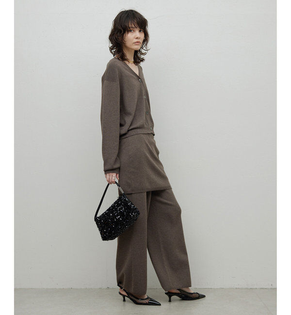  「【セットアップ対応】ニットカーディガン」|ニット・セーター|