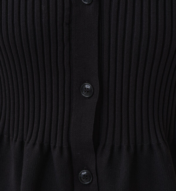  「【前後2way】ペプラム2WAYカーデ」|ニット・セーター|