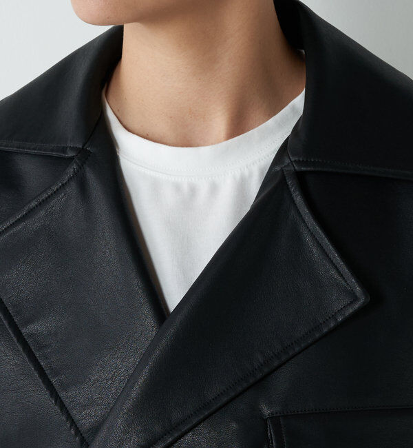  「フェイクレザーライダース」|ブルゾン・スタジャン|