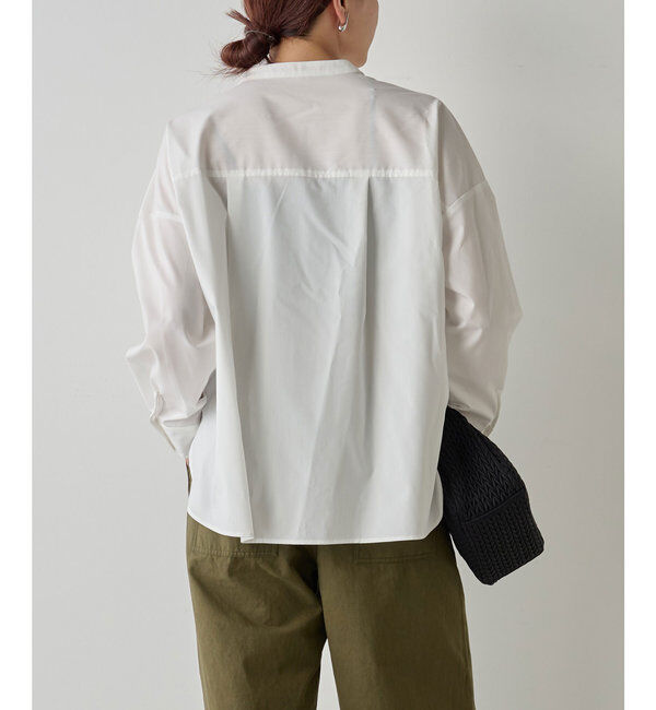  「フロントフリルブラウス」|シャツ・ブラウス|