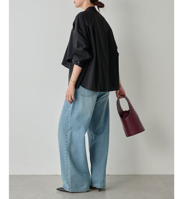  「フロントフリルブラウス」|シャツ・ブラウス|