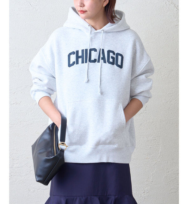  「CHICAGOパーカー」|Tシャツ・カットソー|ライトグレー