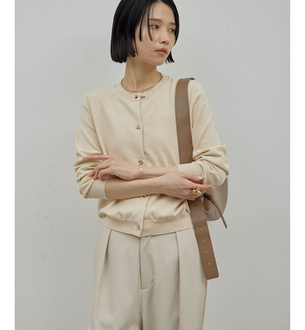  「Tバーカーディガン」|ニット・セーター|