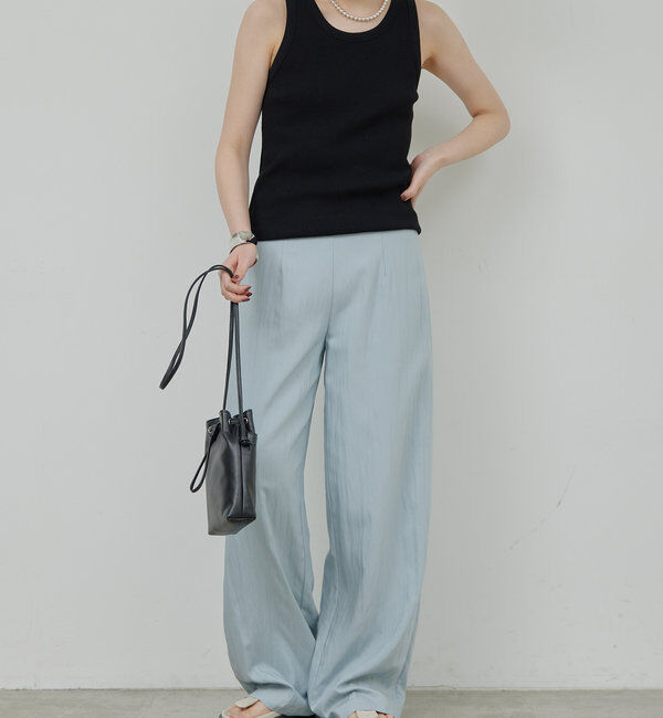  「リブタンクトップ」|Tシャツ・カットソー|