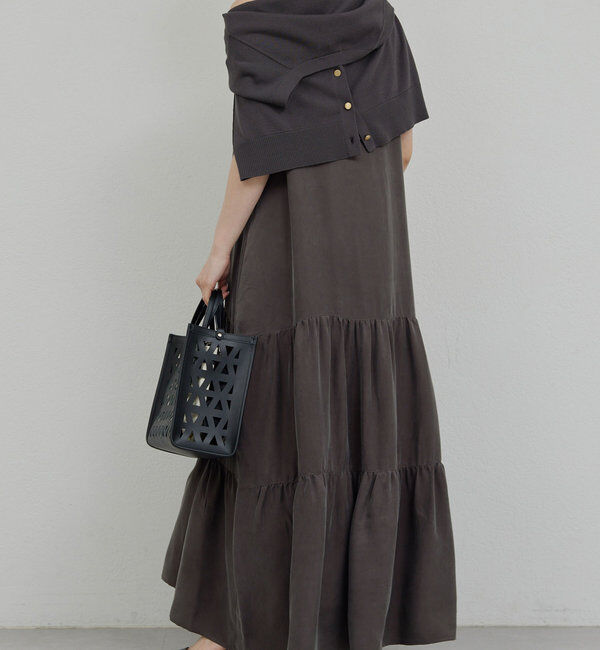  「ティアードノースリワンピース」|ワンピース|