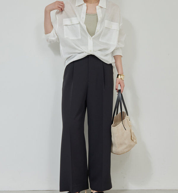  「【セットアップ対応】センタープレスパンツ」|チノ|