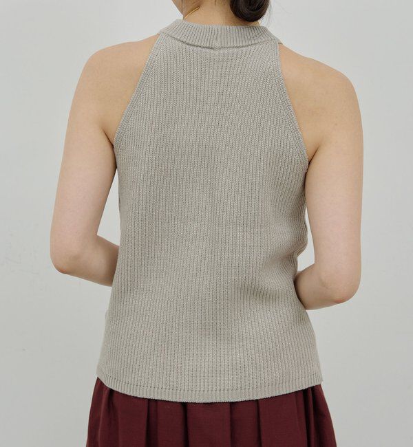  「リブホルターニット」|ニット・セーター|