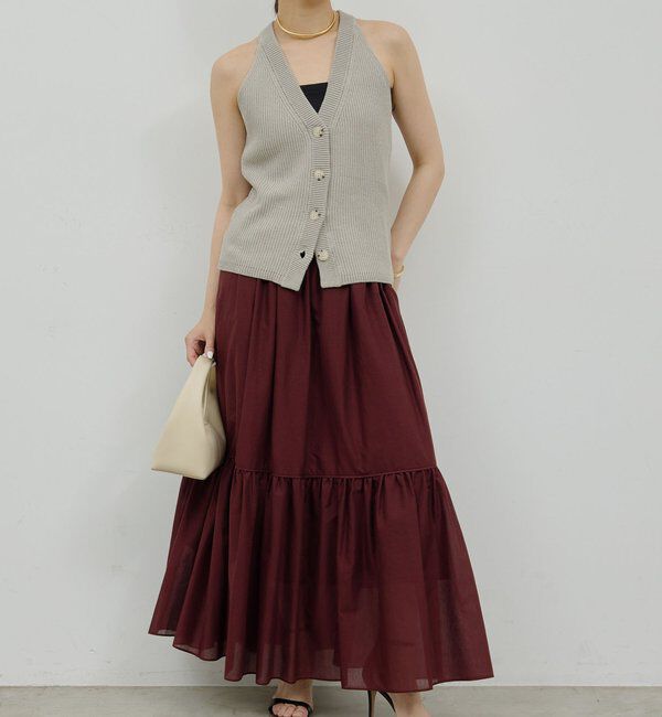  「リブホルターニット」|ニット・セーター|