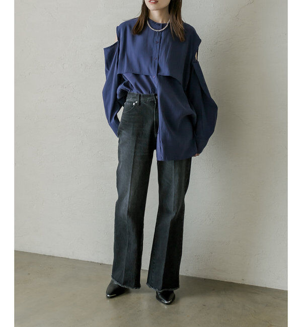  「ai no de kojimaフレア」|デニム|