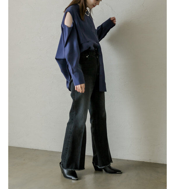  「ai no de kojimaフレア」|デニム|