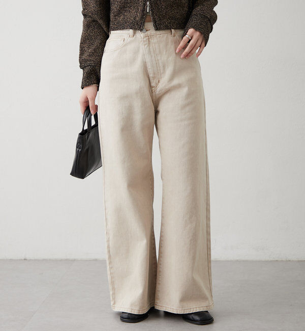  「【新色ブルー登場！】フレアデニム」|デニム|