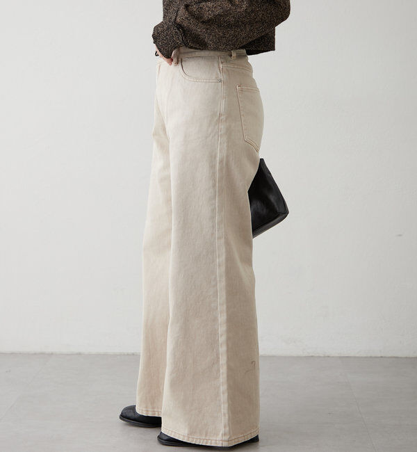  「【新色ブルー登場！】フレアデニム」|デニム|