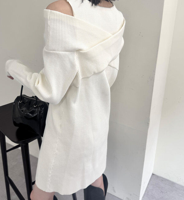  「クロスニットワンピース」|ワンピース|