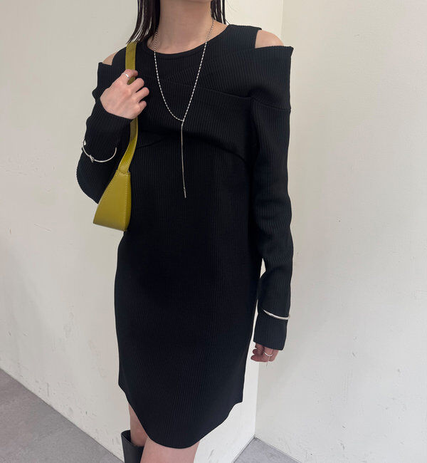  「クロスニットワンピース」|ワンピース|